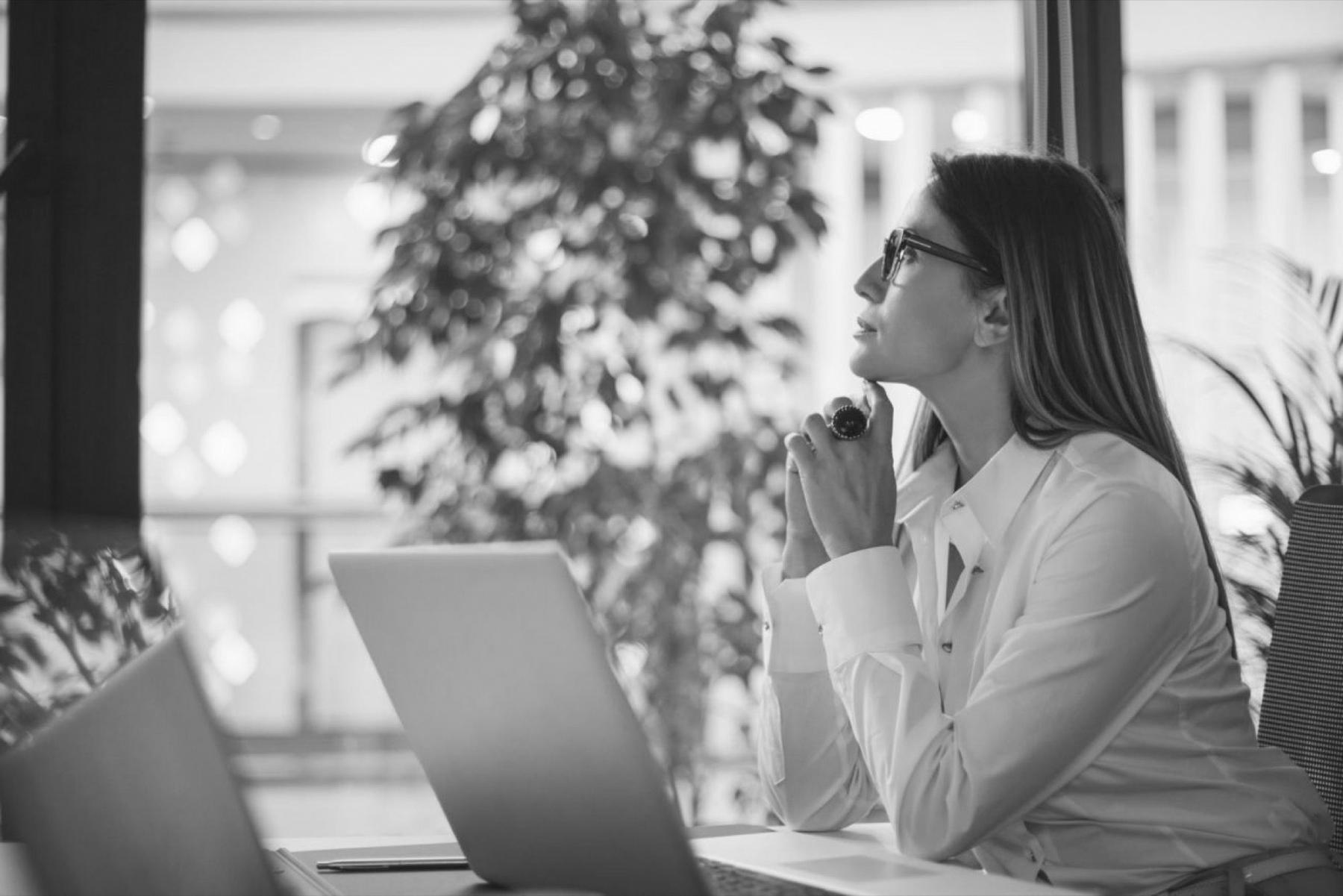Participant working through expense categories during a live Domain webinar